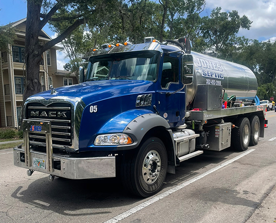 Jones septic truck